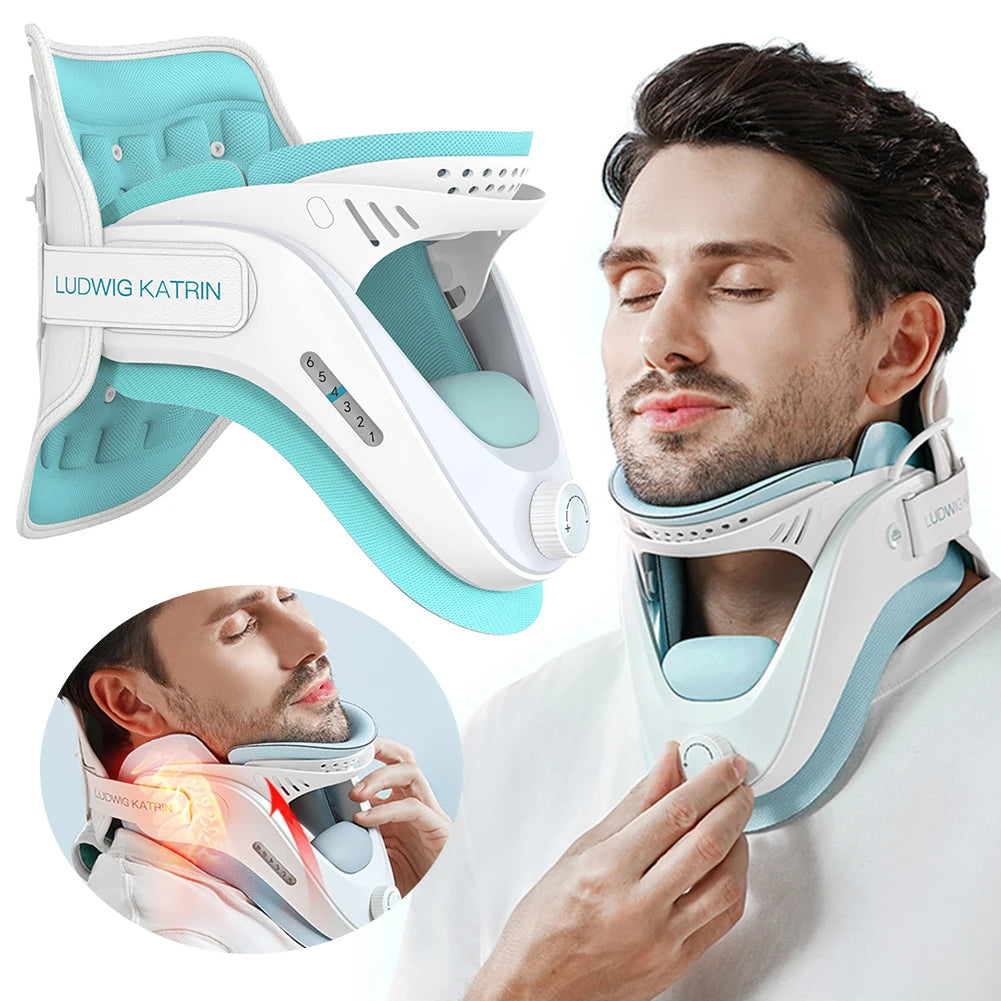 Cervical Neck Traction Device with Airbag