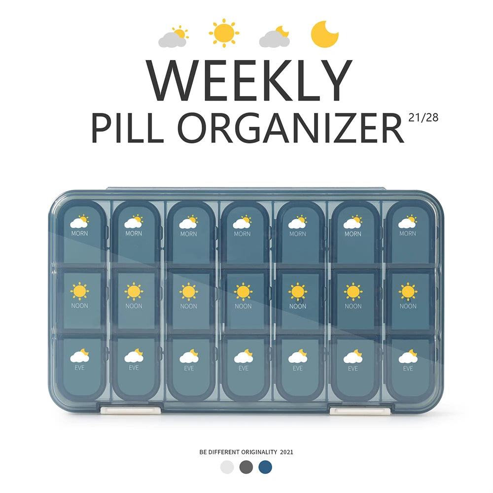 Large Capacity Pill Box