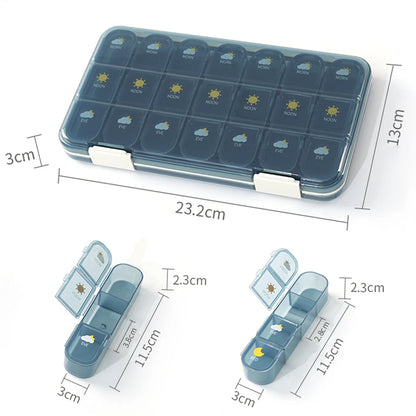 Large Capacity Pill Box