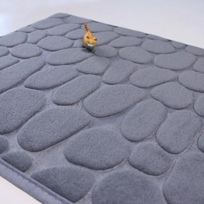 Non-slip Coral Water-absorbent Bathroom Mat