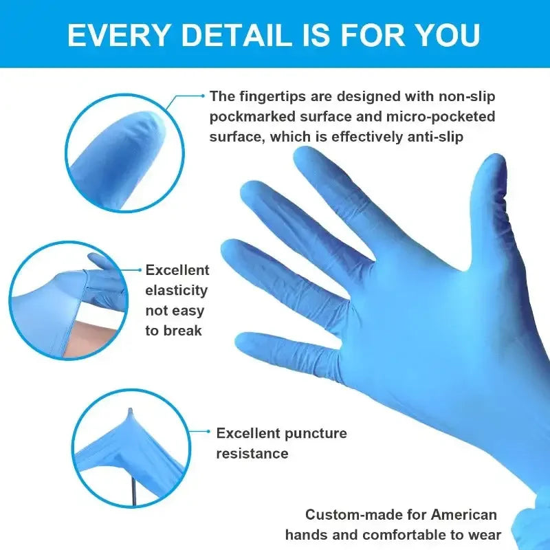 Disposable Nitrile Exam Gloves