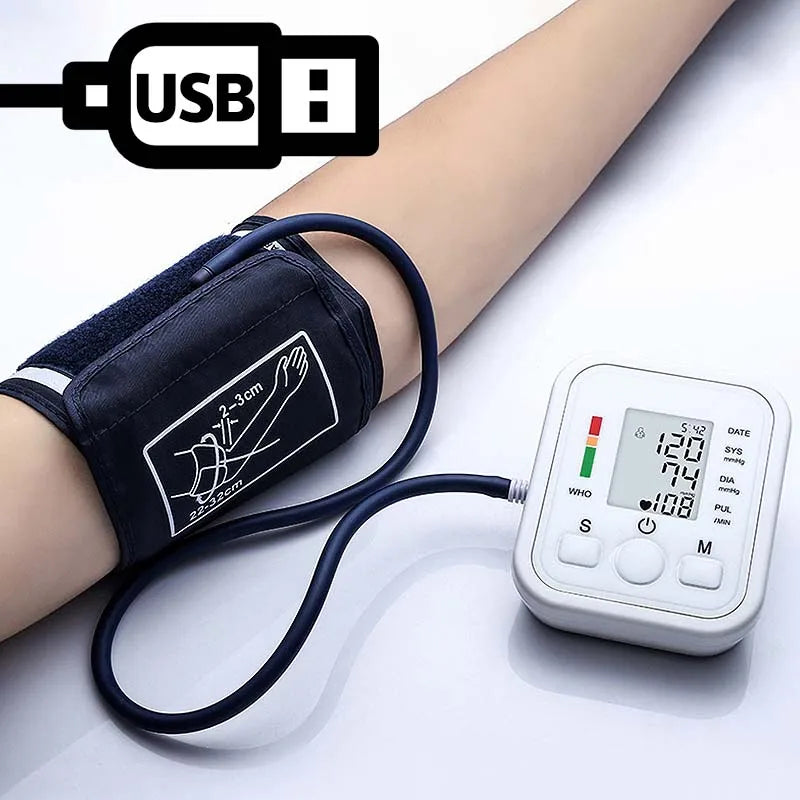 Portable Digital Blood Pressure Monitor