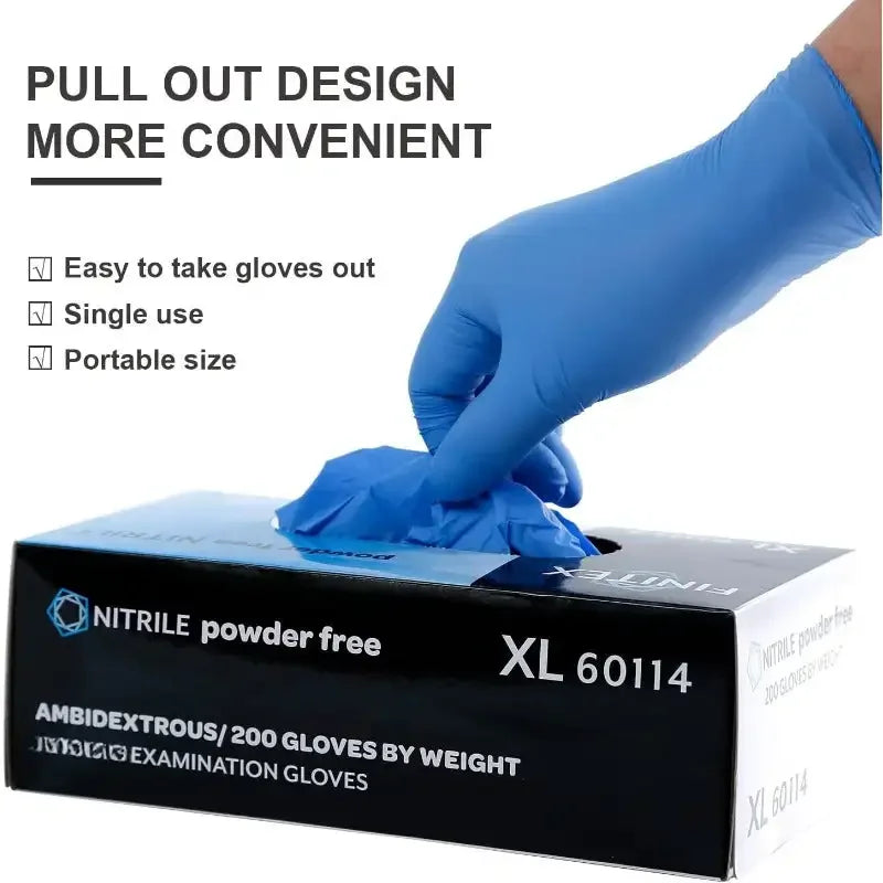 Disposable Nitrile Exam Gloves