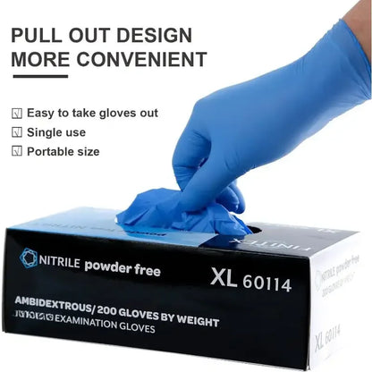 Disposable Nitrile Exam Gloves