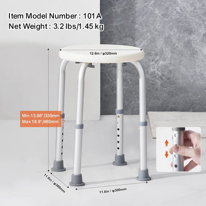 Adjustable Height Shower Chair