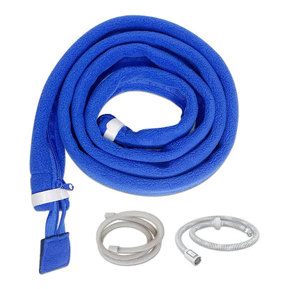 Mask Tube Hose Cover with Zippered Tubing Wrap